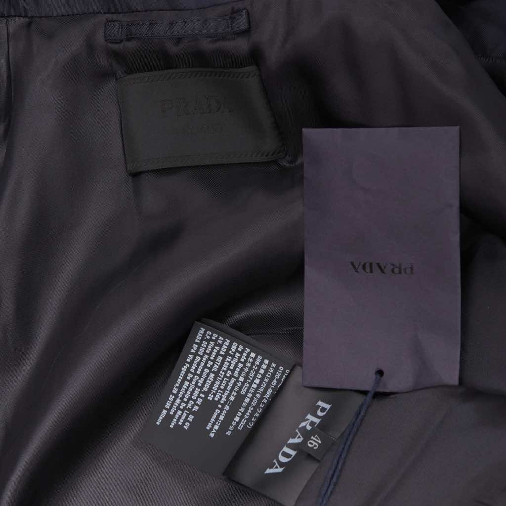 Prada Navy Minimal Jacket - Image 12