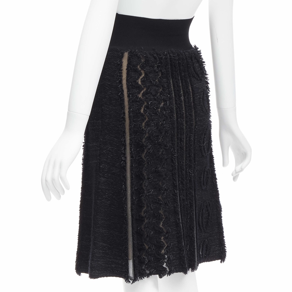 Louis Vuitton Mesh Cutout Skirt - Detail 1