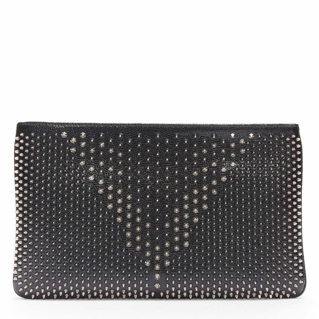 Christian Louboutin Loubiposh Spike Clutch - 4