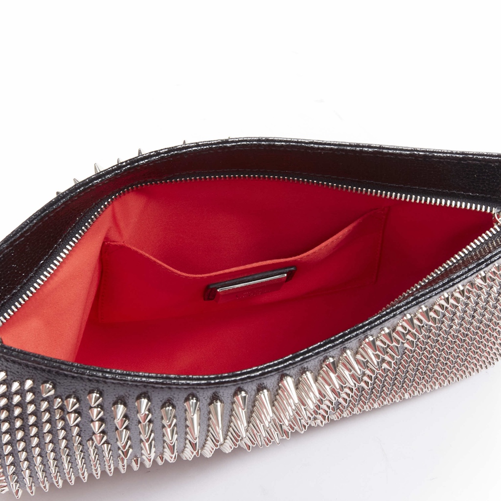 Christian Louboutin Loubiposh Spike Clutch - Image 10