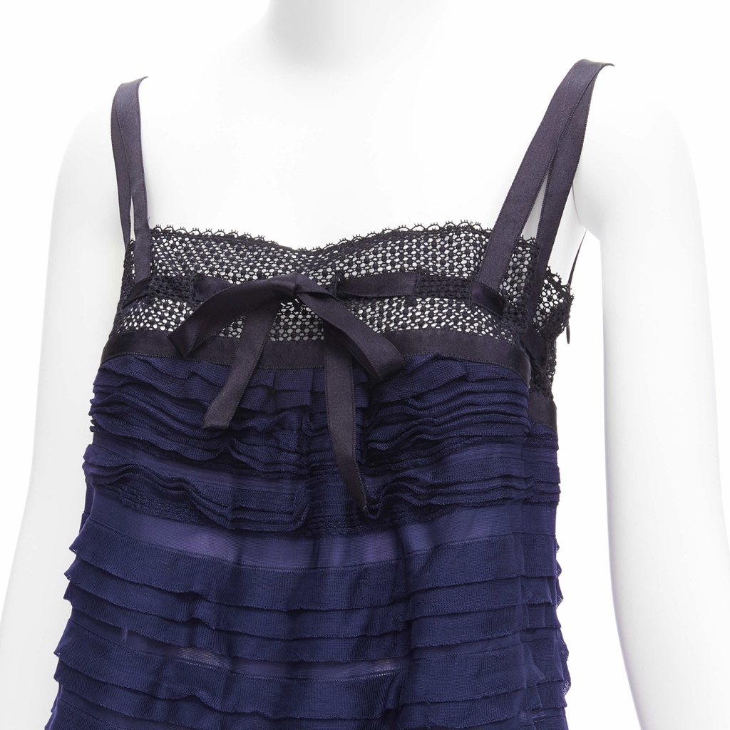 Chanel Ribbon Pleat Vest - Back view