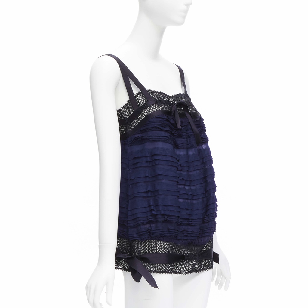 Chanel Ribbon Pleat Vest - Image 6