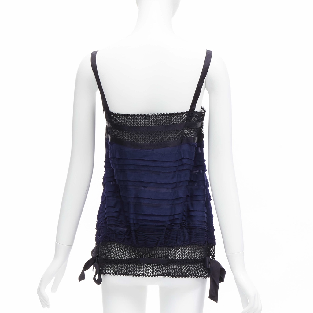 Chanel Ribbon Pleat Vest - Side view