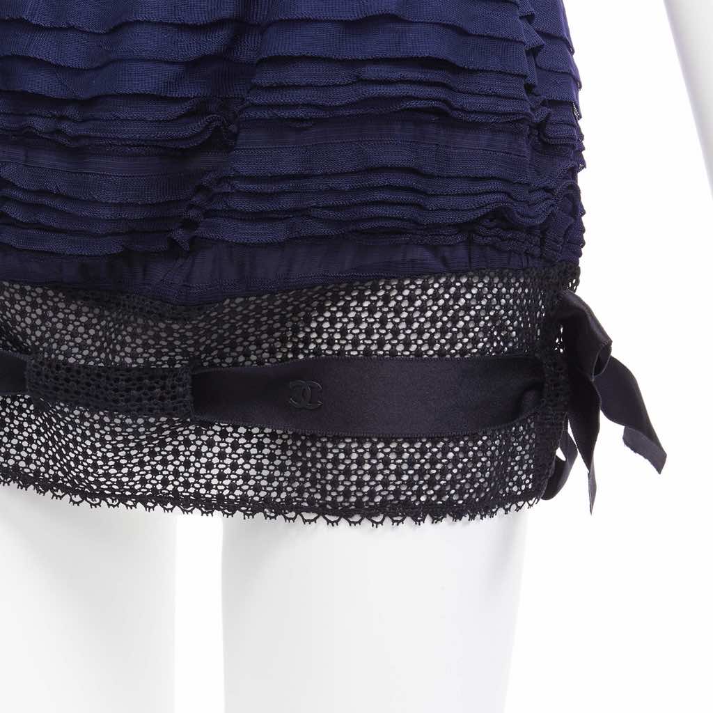 Chanel Ribbon Pleat Vest - Detail 2