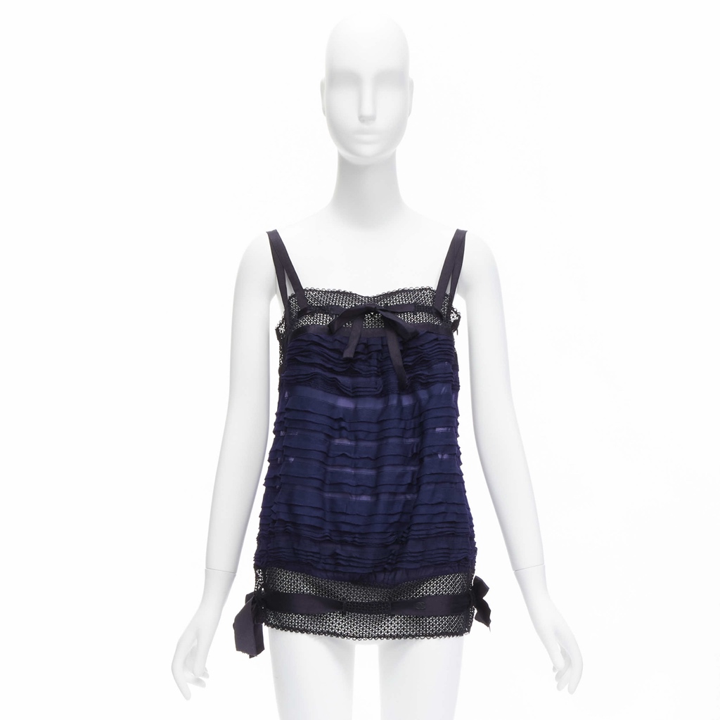 Chanel Ribbon Pleat Vest - Image 12