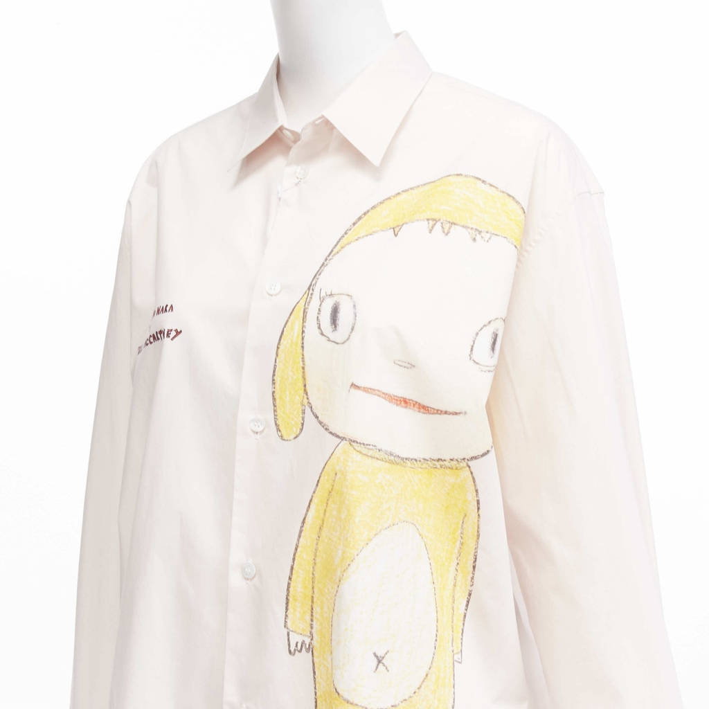 Stella Mccartney Graphic Oversized Shirt - Back view