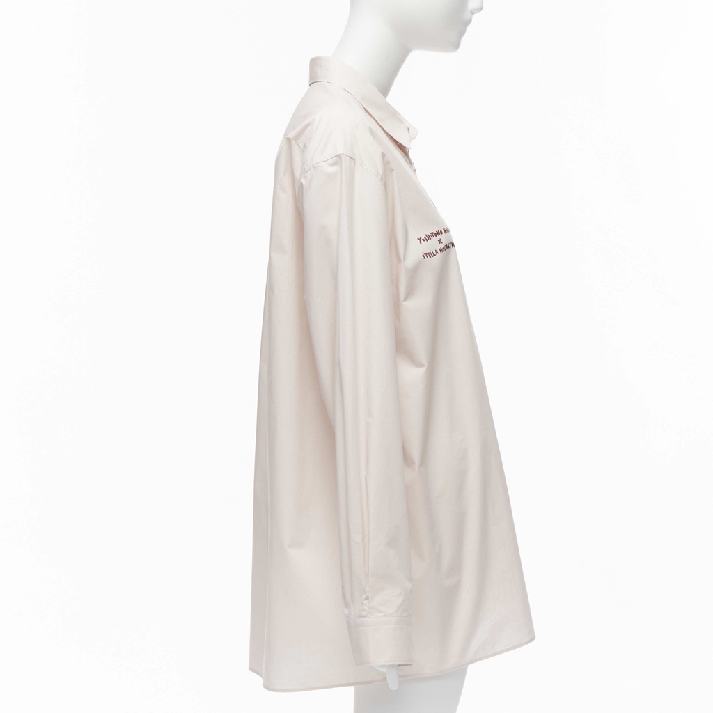 Stella Mccartney Graphic Oversized Shirt - 4