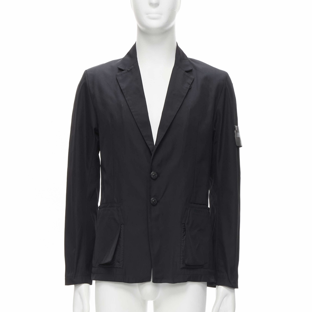 Stone Island Black Technical Blazer