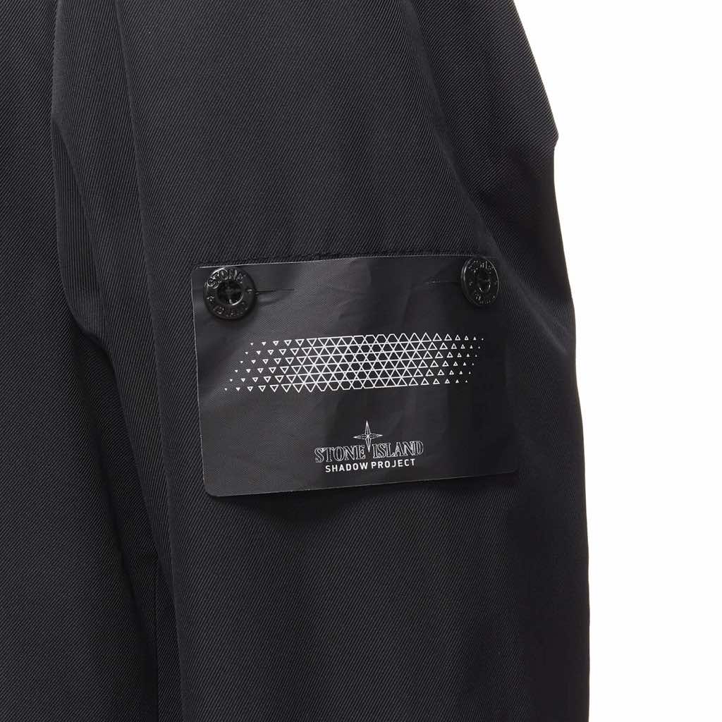 Stone Island Black Technical Blazer - Back view
