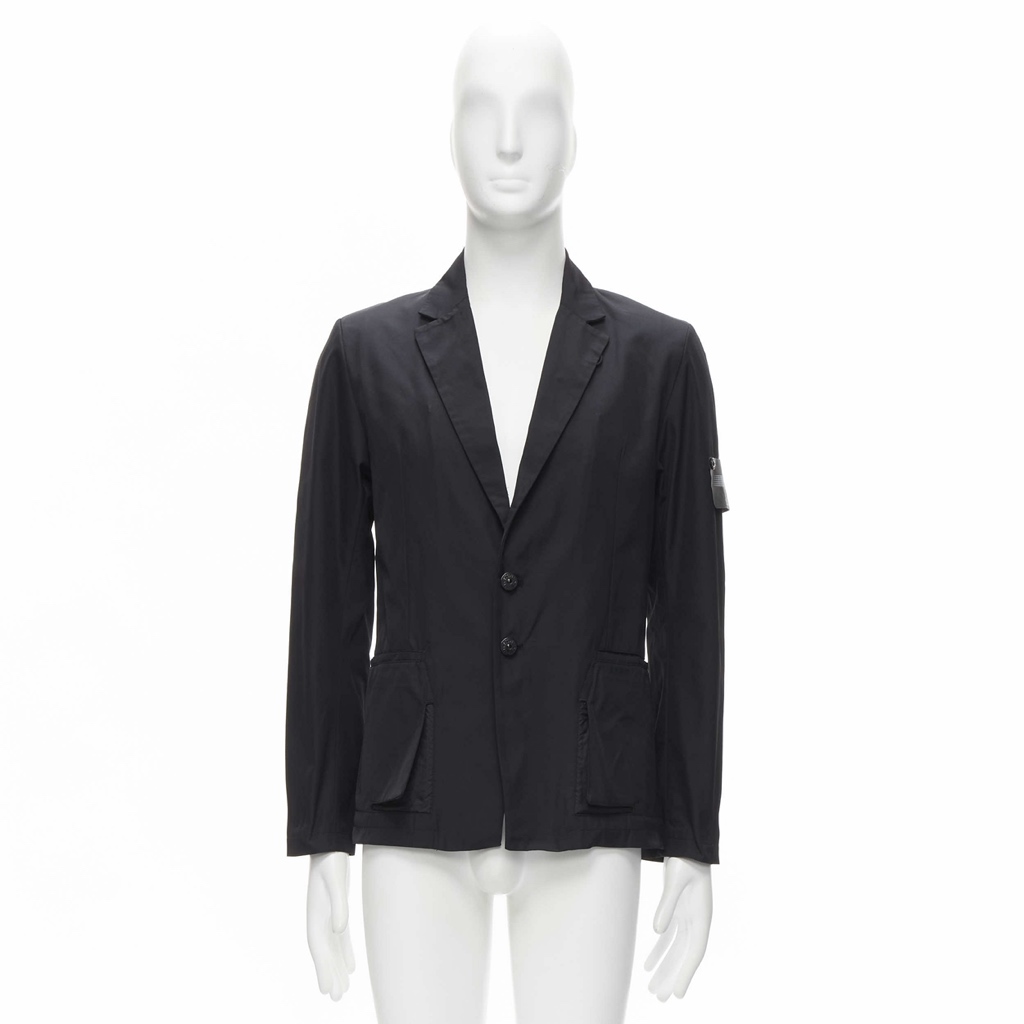 Stone Island Black Technical Blazer - Image 12