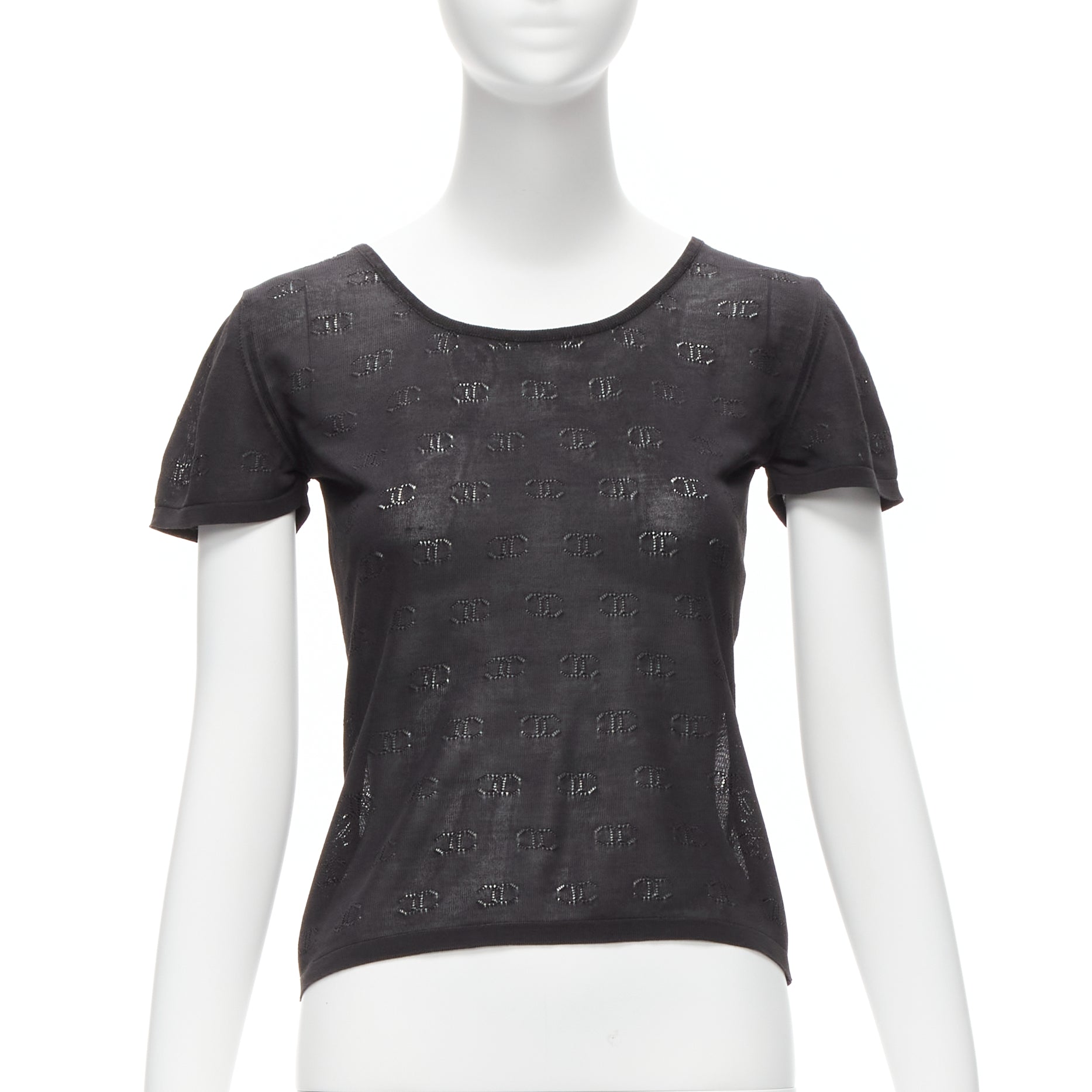 Chanel Monogram Knit Top