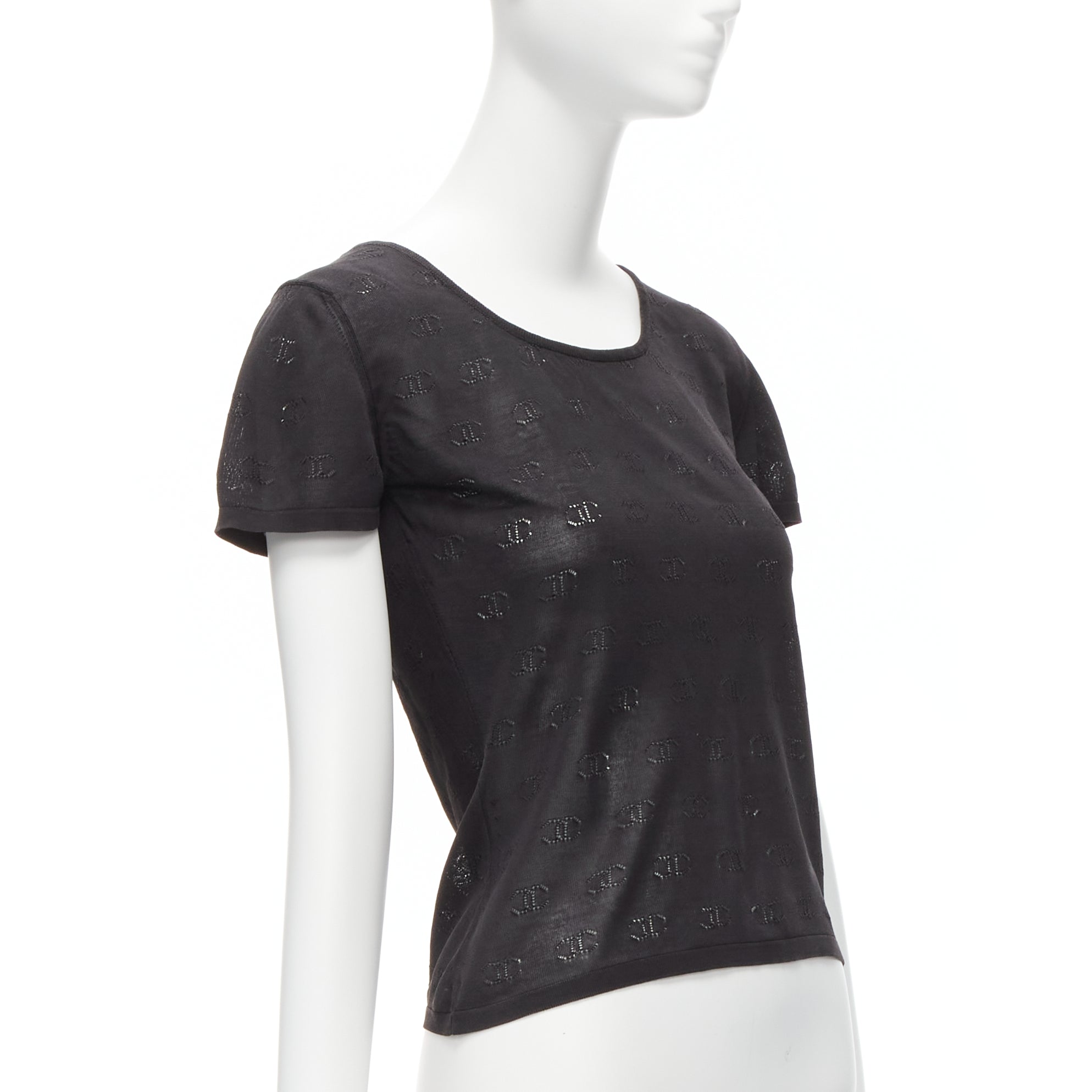 Chanel Monogram Knit Top - Image 6