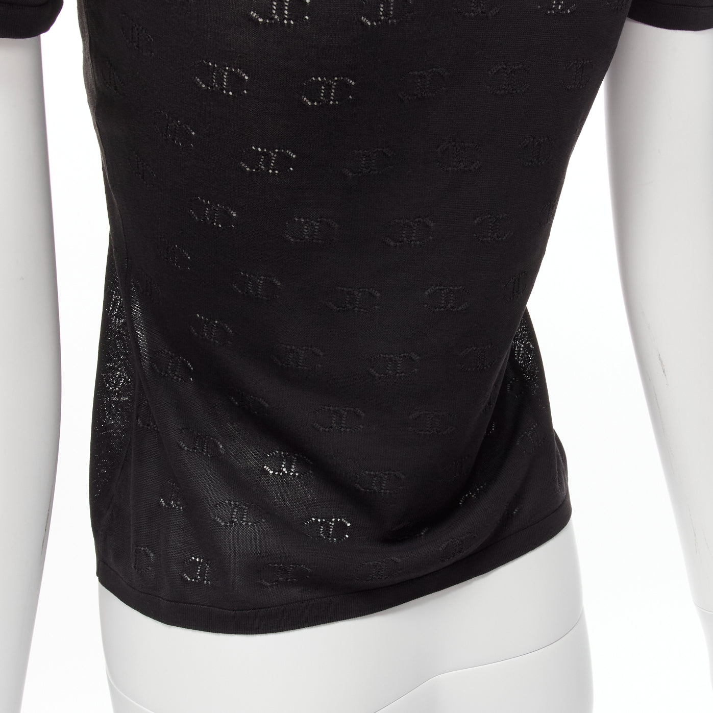Chanel Monogram Knit Top - Image 10