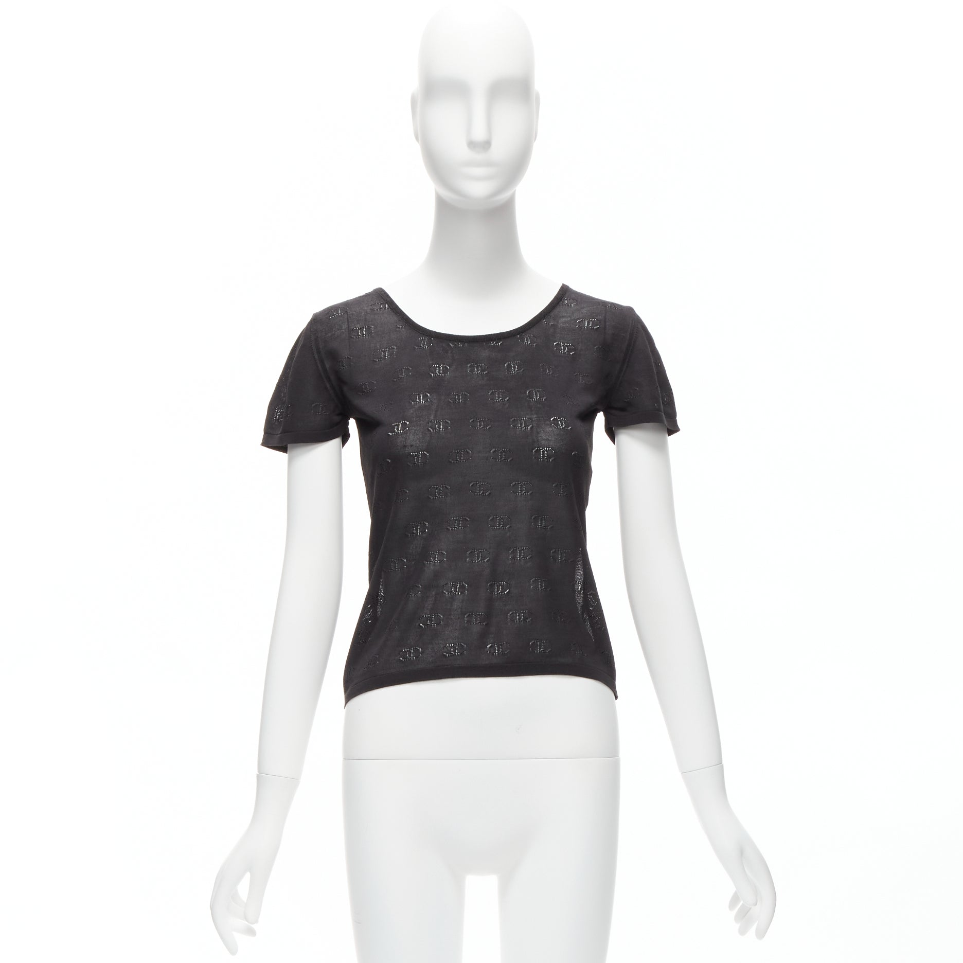 Chanel Monogram Knit Top - Image 12