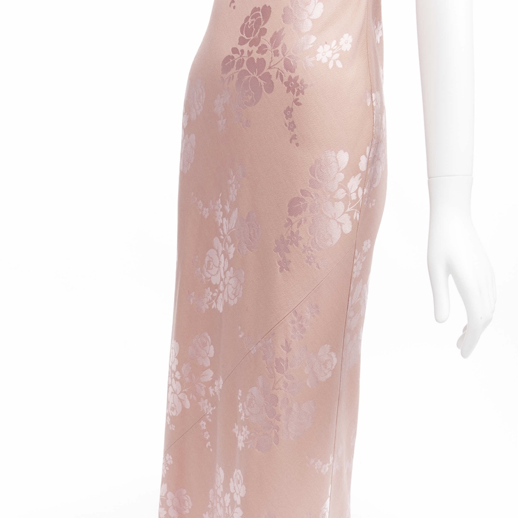 Christian Dior Floral Jacquard Dress - Image 11