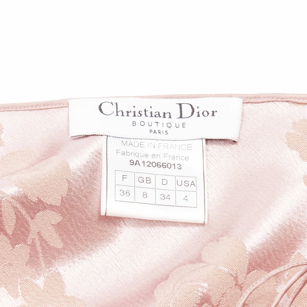 Christian Dior Floral Jacquard Dress - Image 12