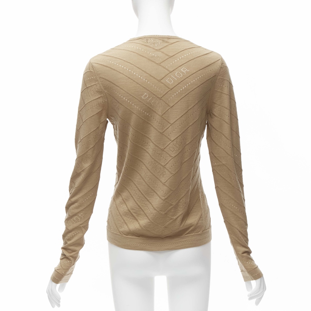 Christian Dior Logo Knit Cardigan - Detail 1