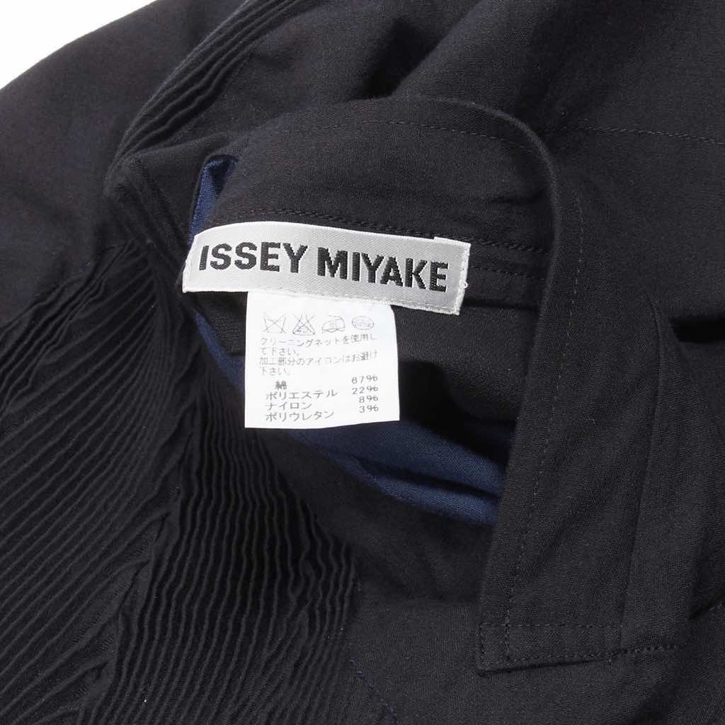 Issey Miyake Blue Pleated Coat - Image 12