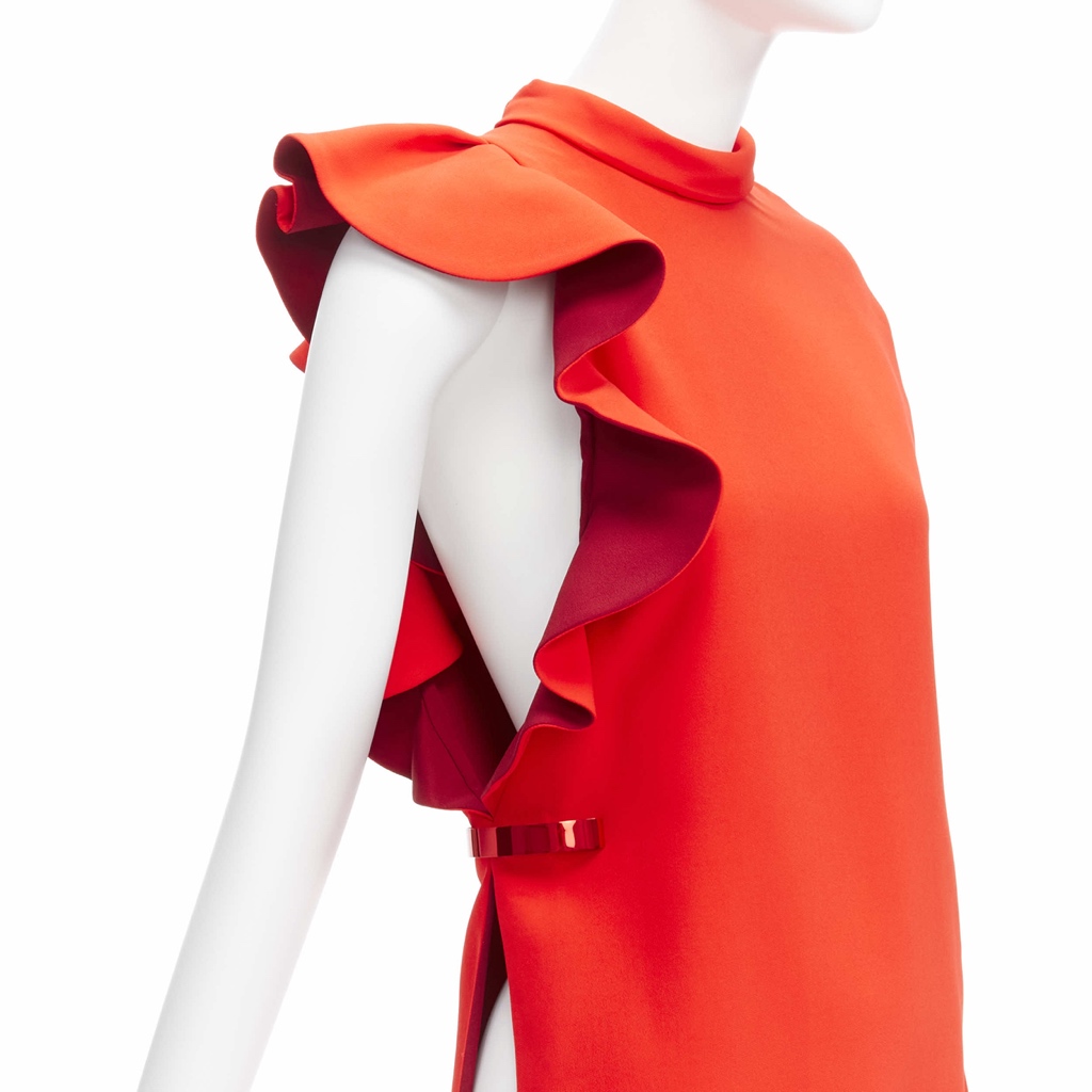 Givenchy Metal Ruffle Tunic - Back view