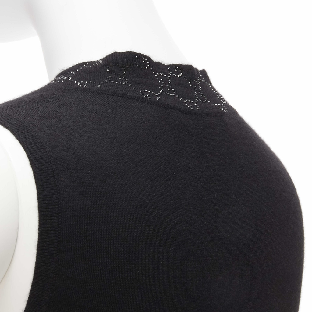 Gucci Monogram Knit Vest - Image 10