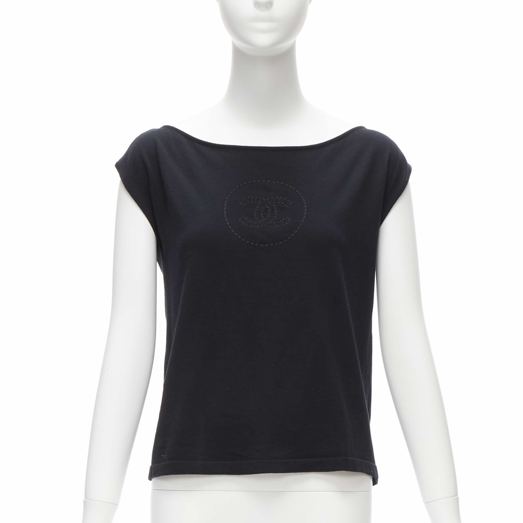 Chanel Topstitch Boat Top
