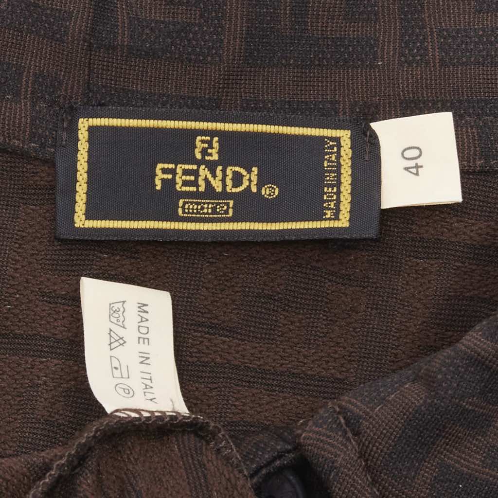 Fendi Zucca Polo Top - Image 11