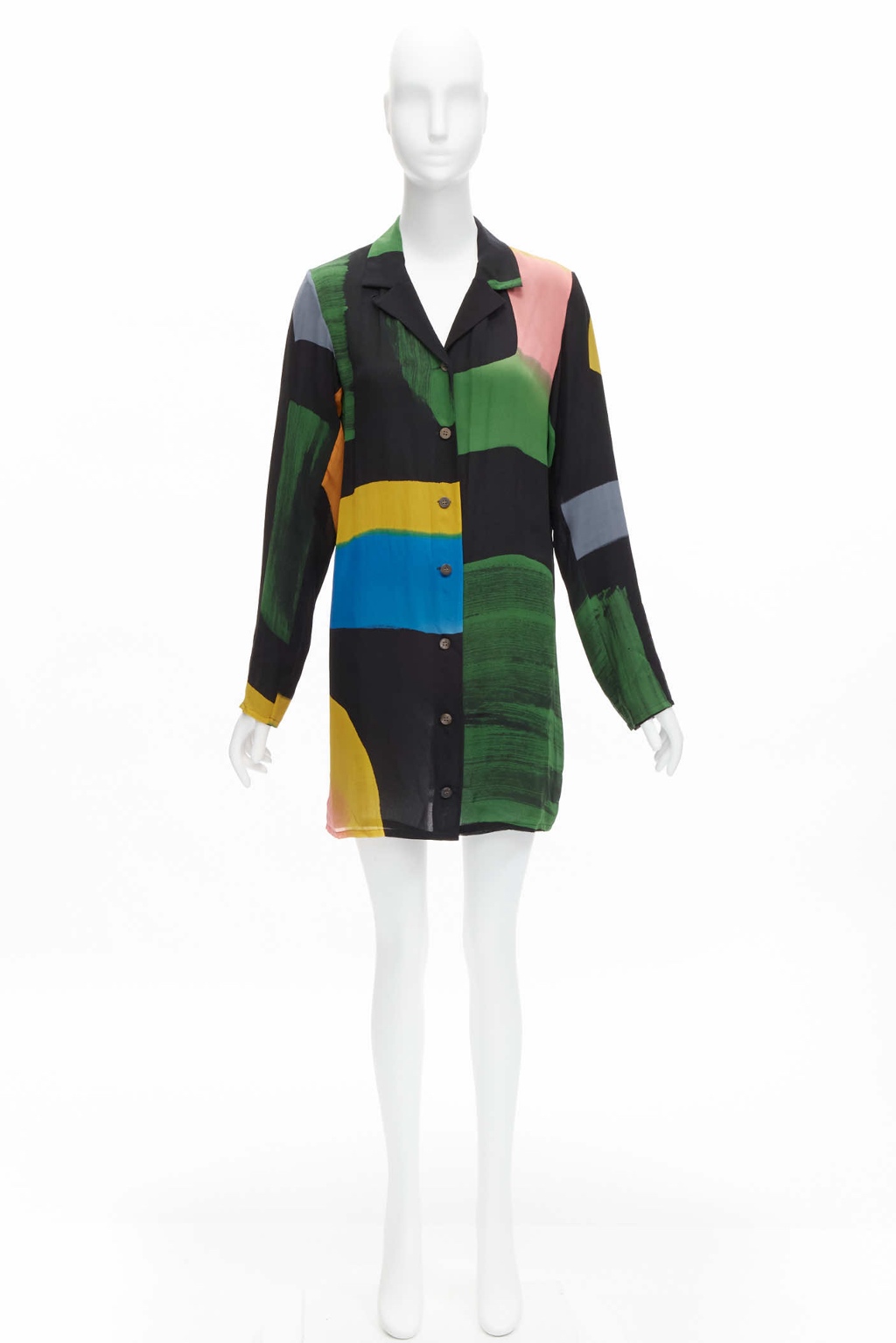 Issey Miyake Brush Print Shirt - Image 13