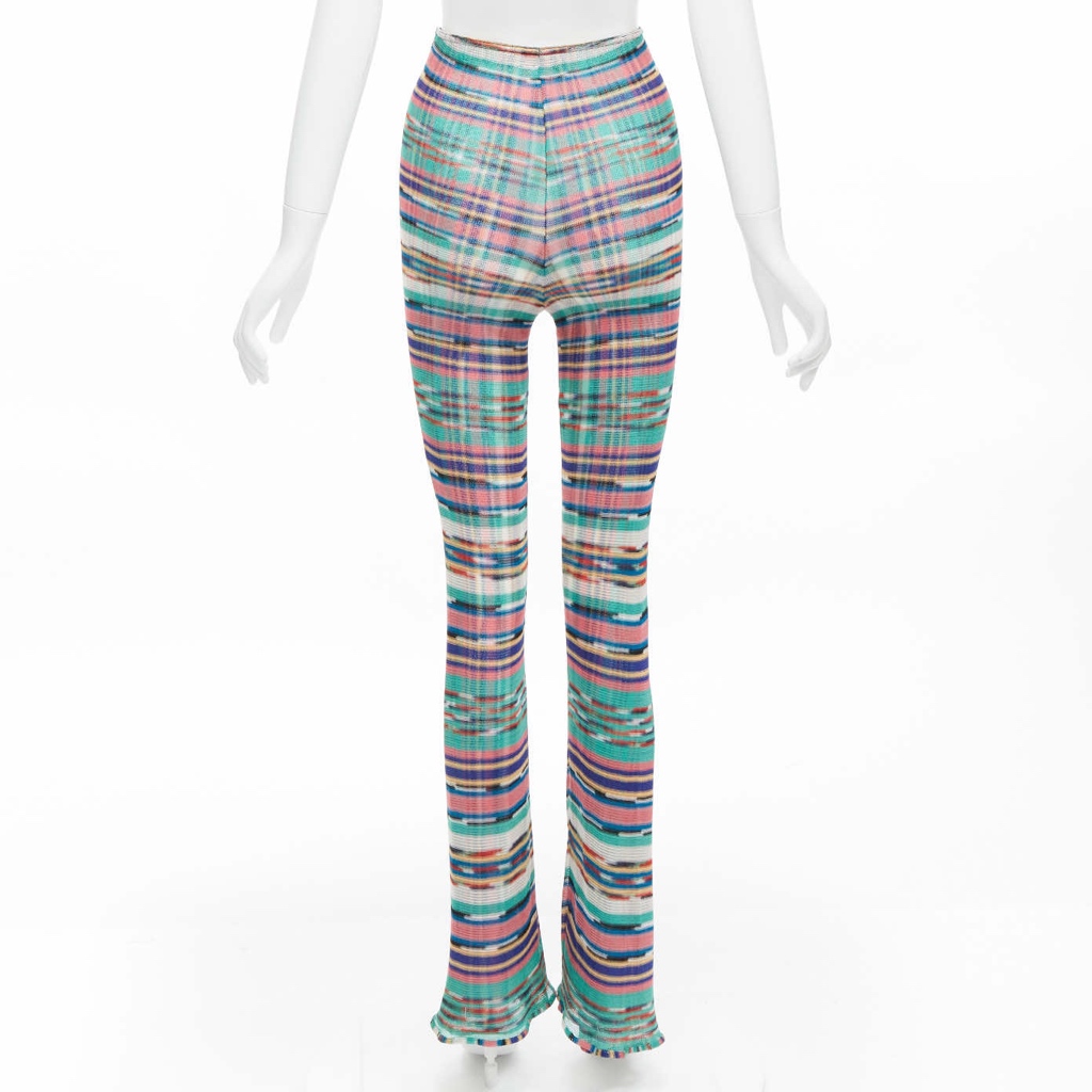Missoni Psychedelic Flared Pants - Side view