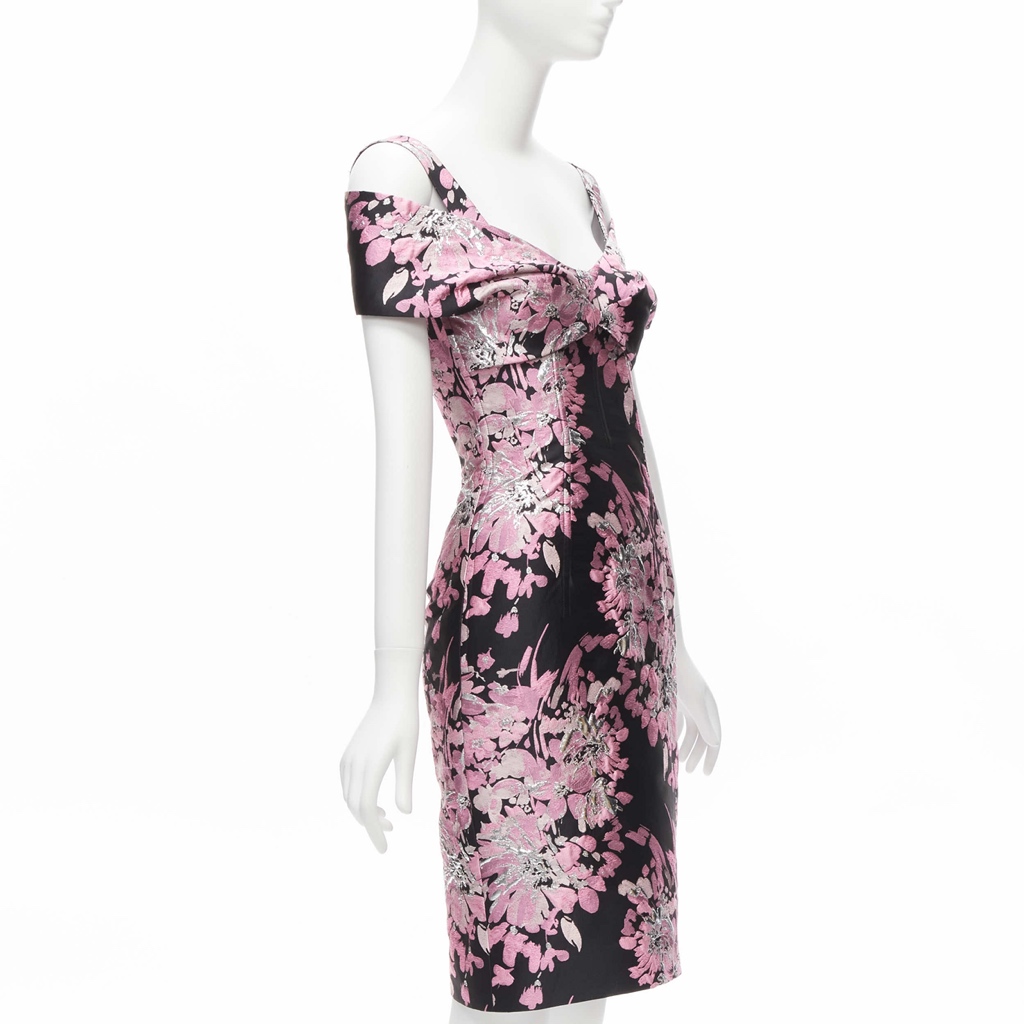 Dolce & Gabbana Floral Corsetted Dress - Image 6