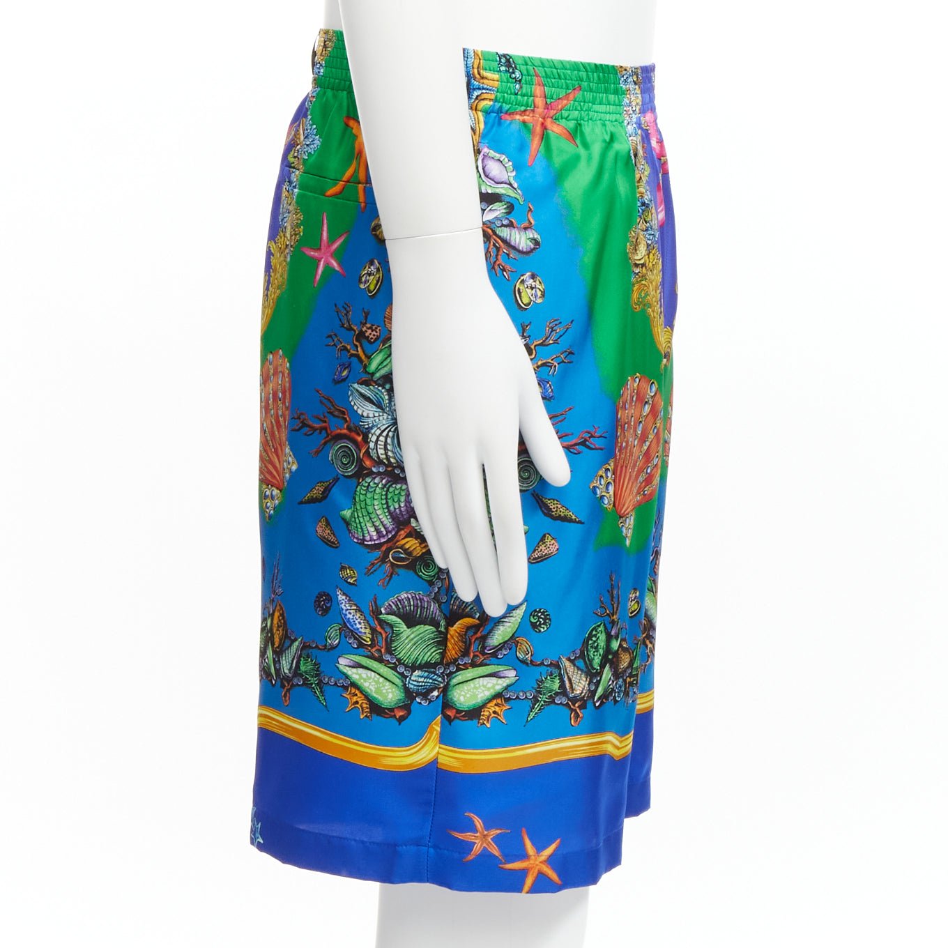 Versace Seashell Print Shorts - 4