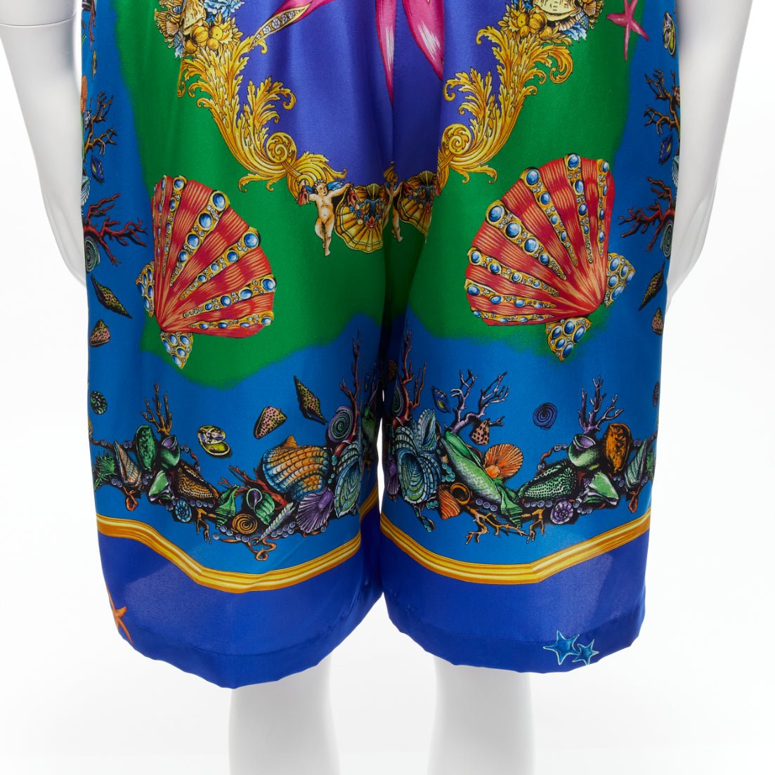 Versace Seashell Print Shorts - Detail 2