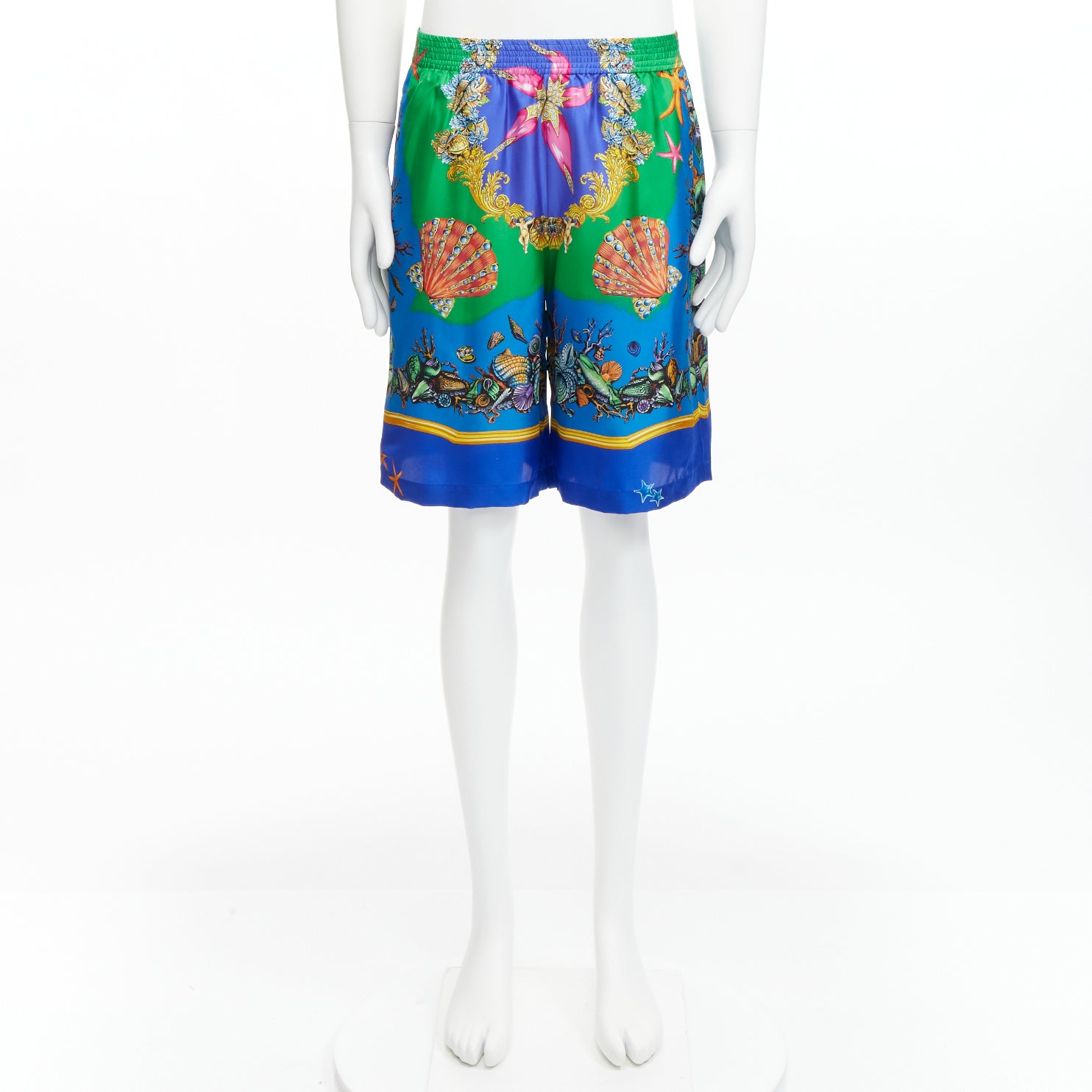 Versace Seashell Print Shorts - Image 12
