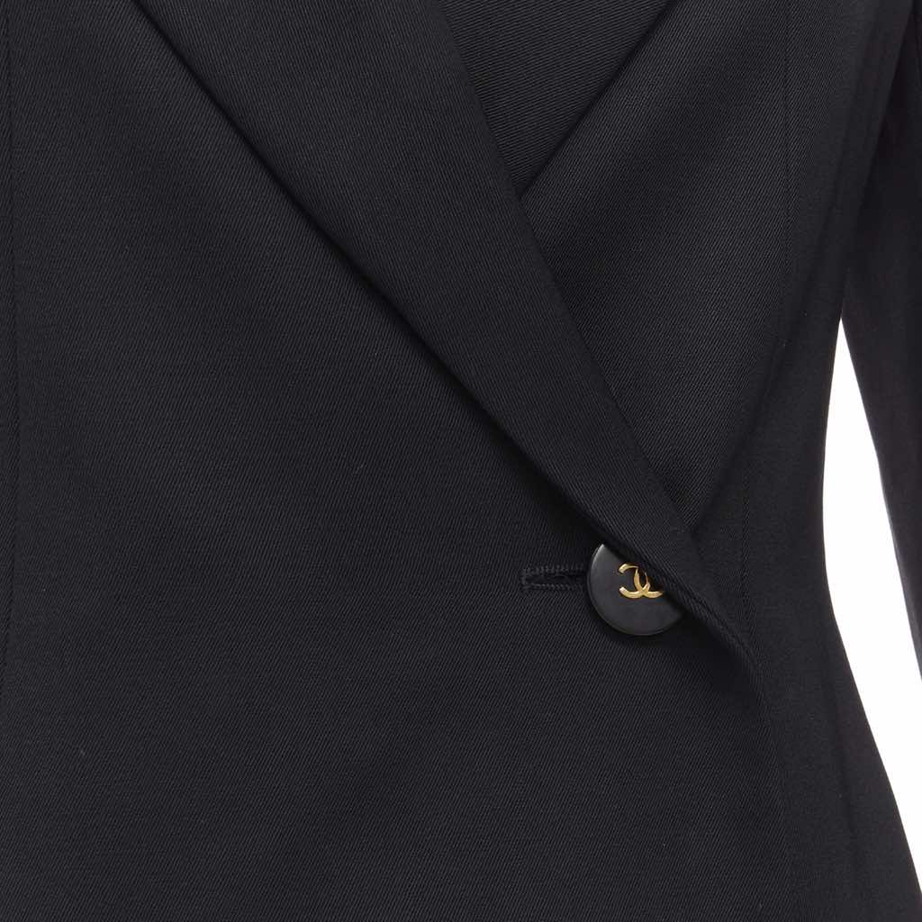 Chanel Black Monogram Blazer - Detail 2