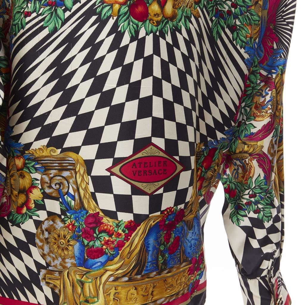Gianni Versace Graphic Collar Shirt - Image 10