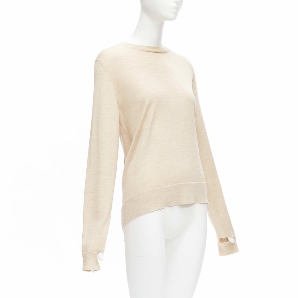 Celine Knot Tie Back Sweater - 4