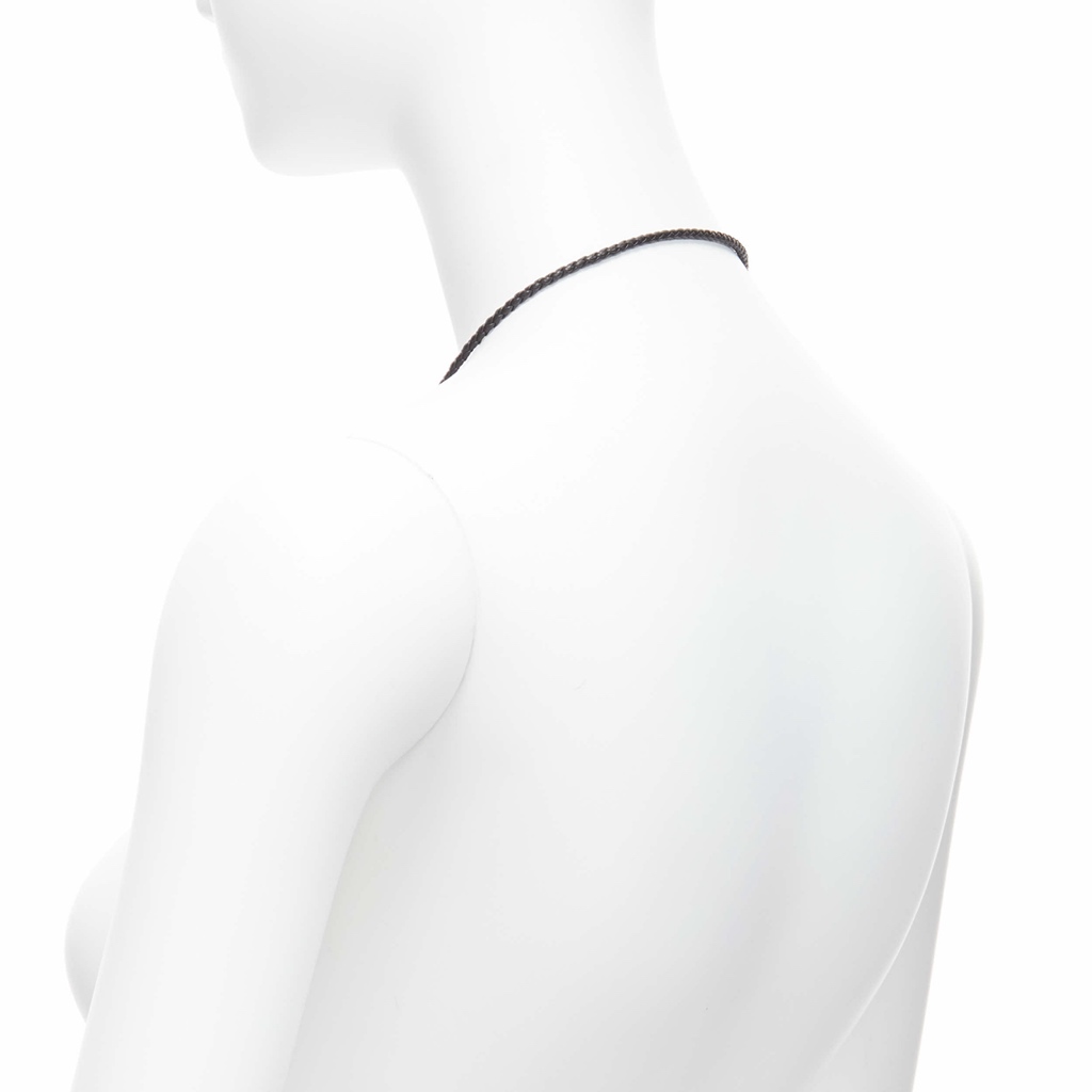 Dolce & Gabbana Emerald Cross Necklace - Detail 1