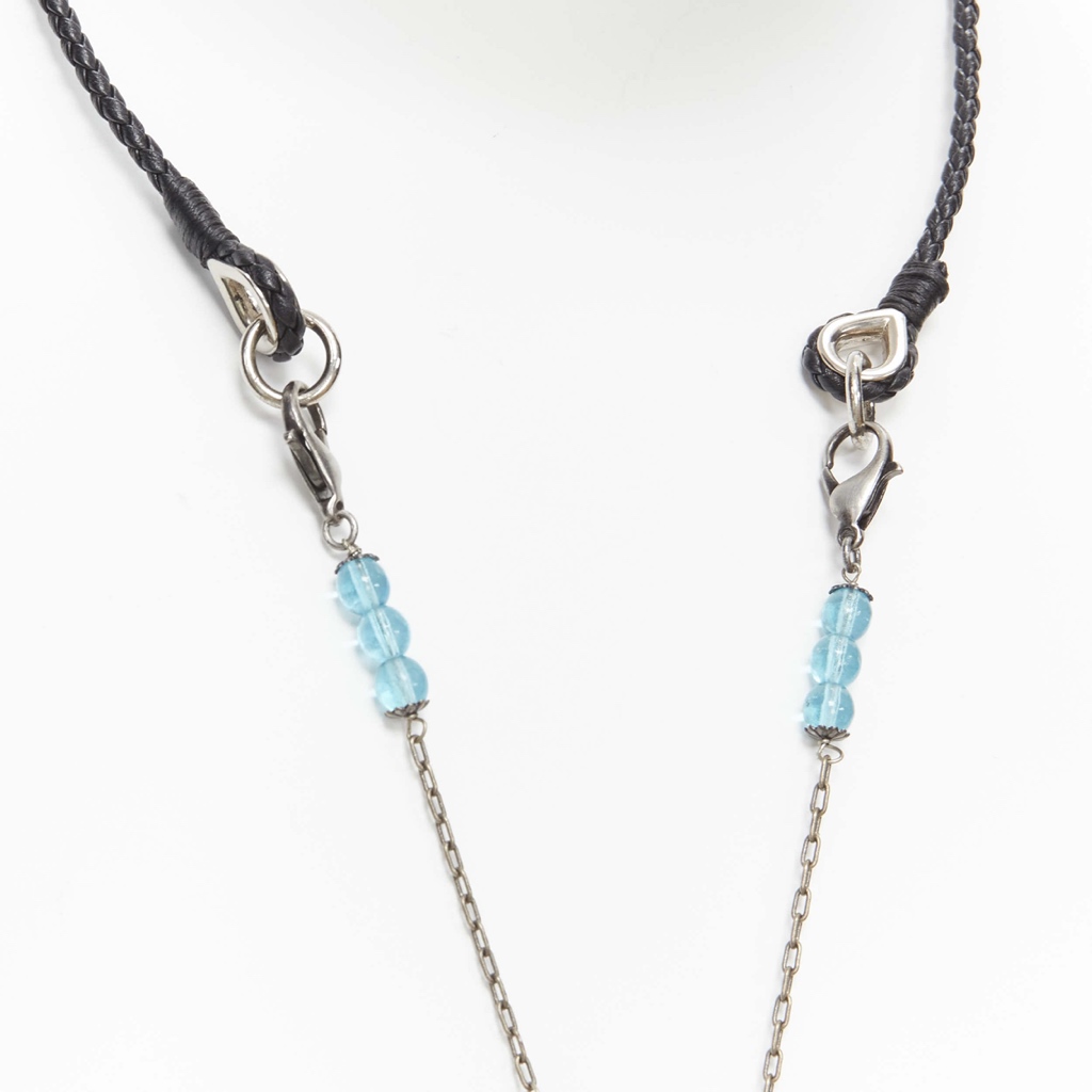 Dolce & Gabbana Emerald Cross Necklace - Detail 2