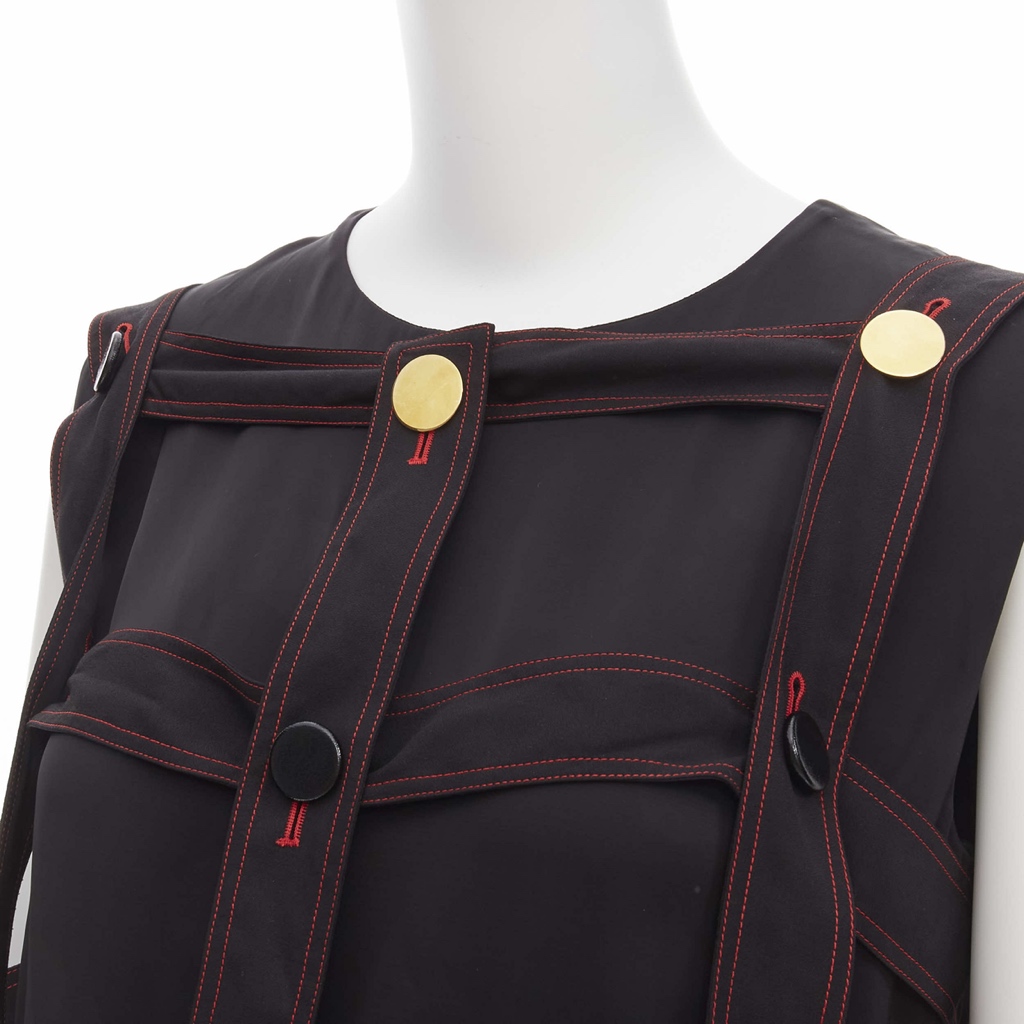 Celine Grid Harness Top - Detail 2