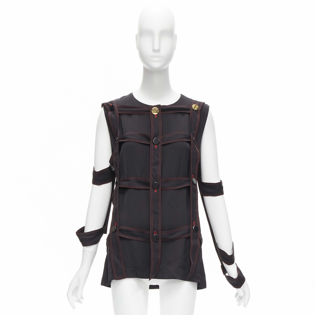 Celine Grid Harness Top - Image 13