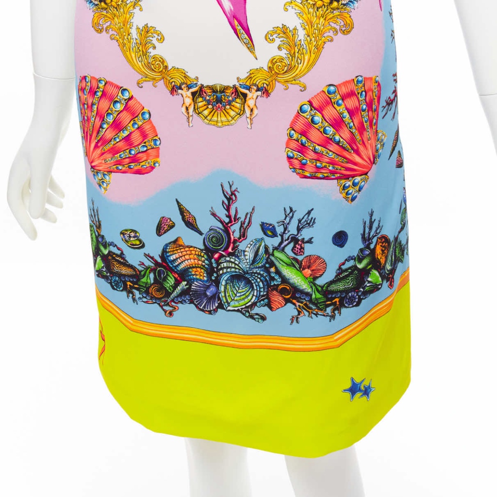 Versace Starfish Print Dress - Image 10