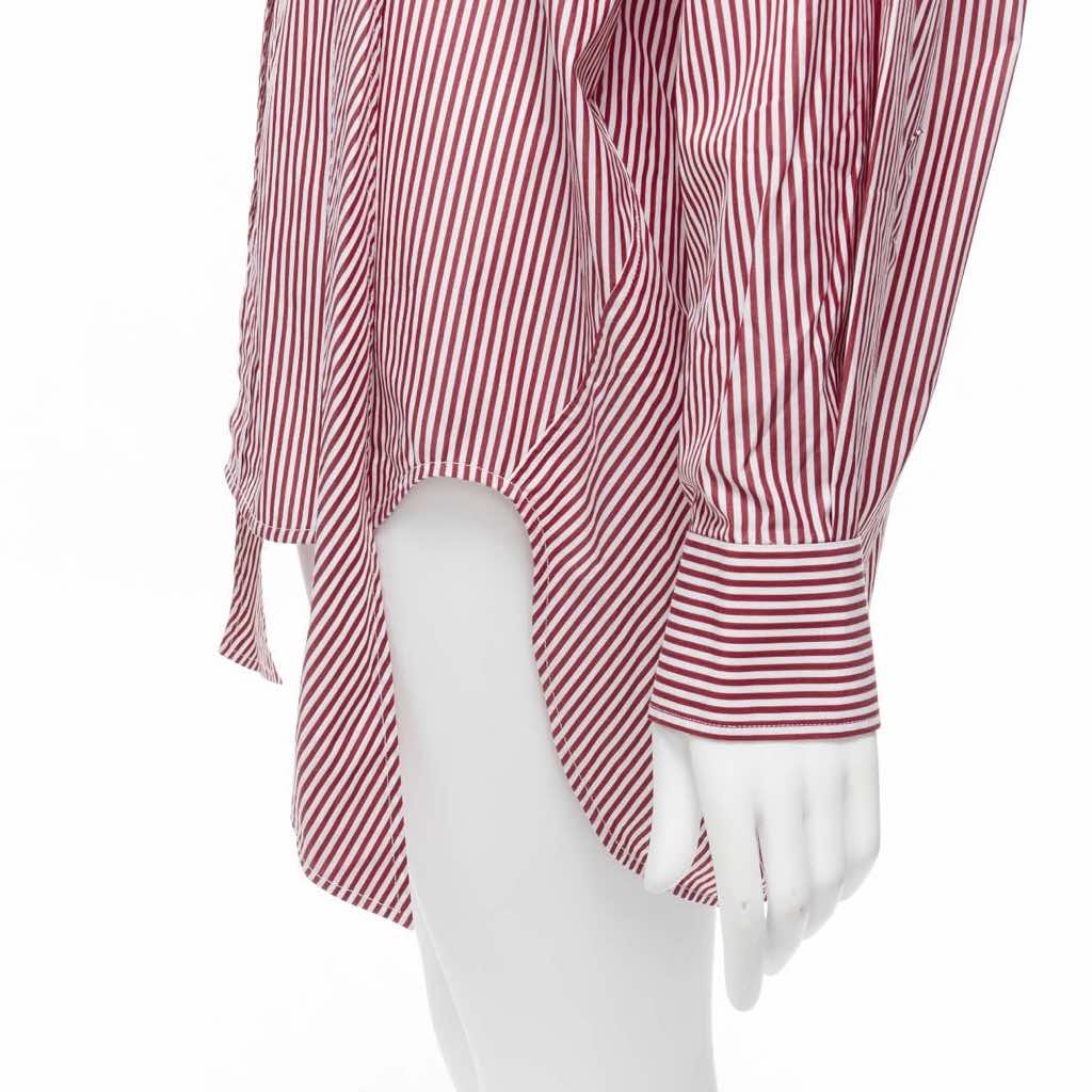 Balenciaga Stripe Oversized Shirt - Detail 2