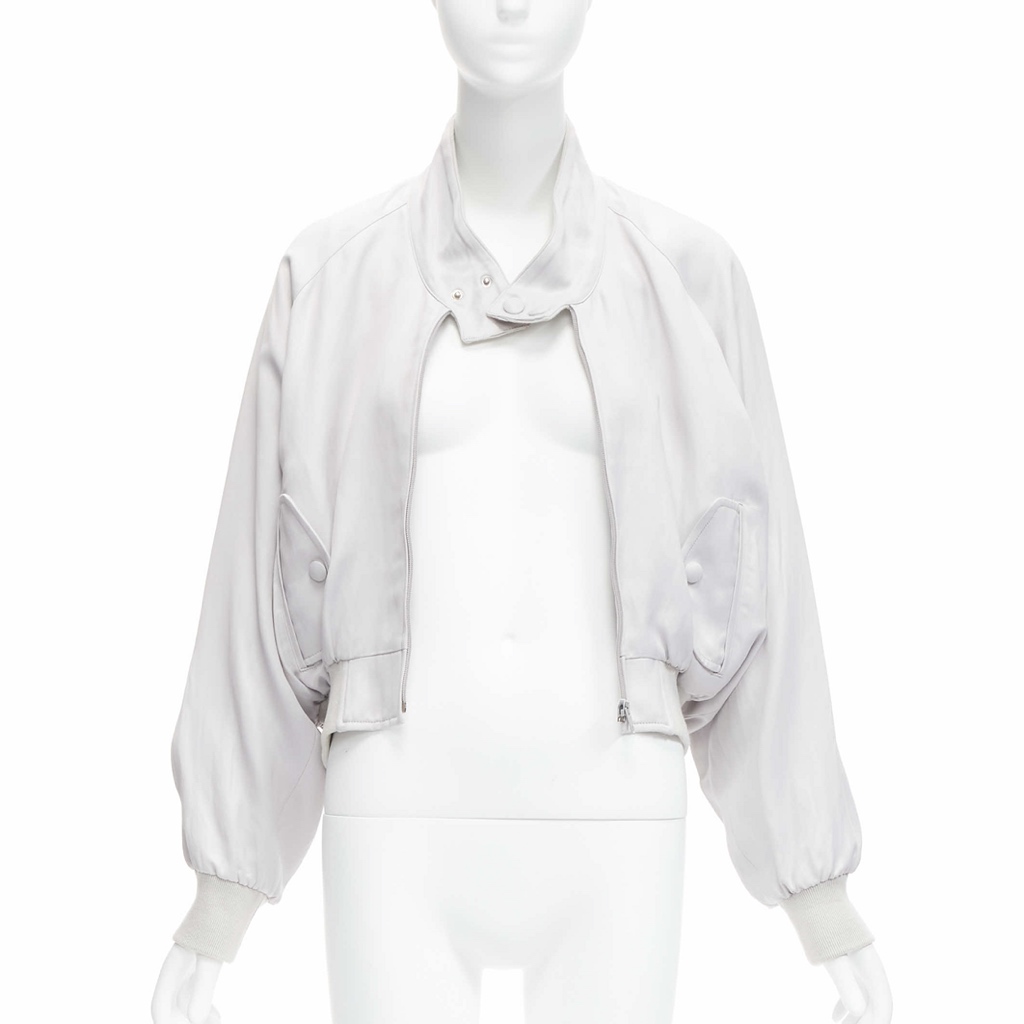 Celine Grey Aviator Bomber - Image 6