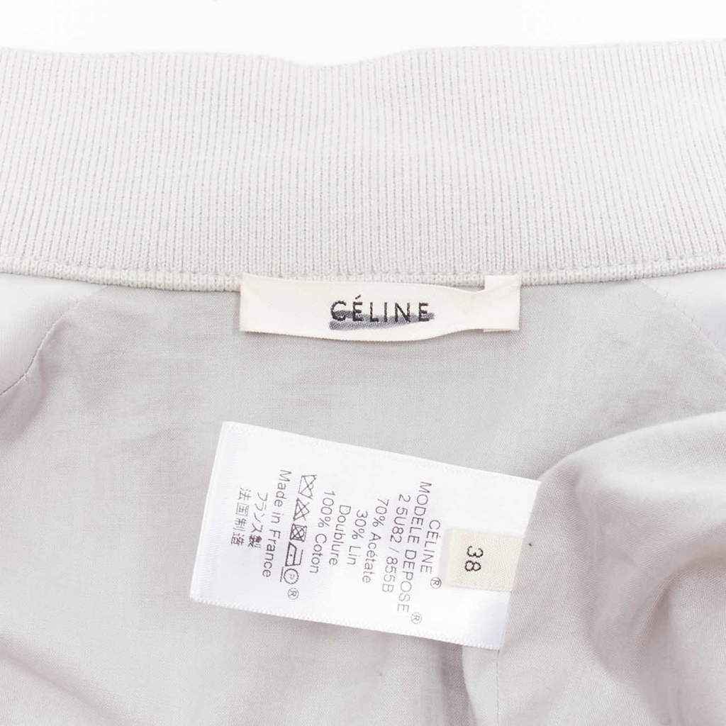 Celine Grey Aviator Bomber - Image 12