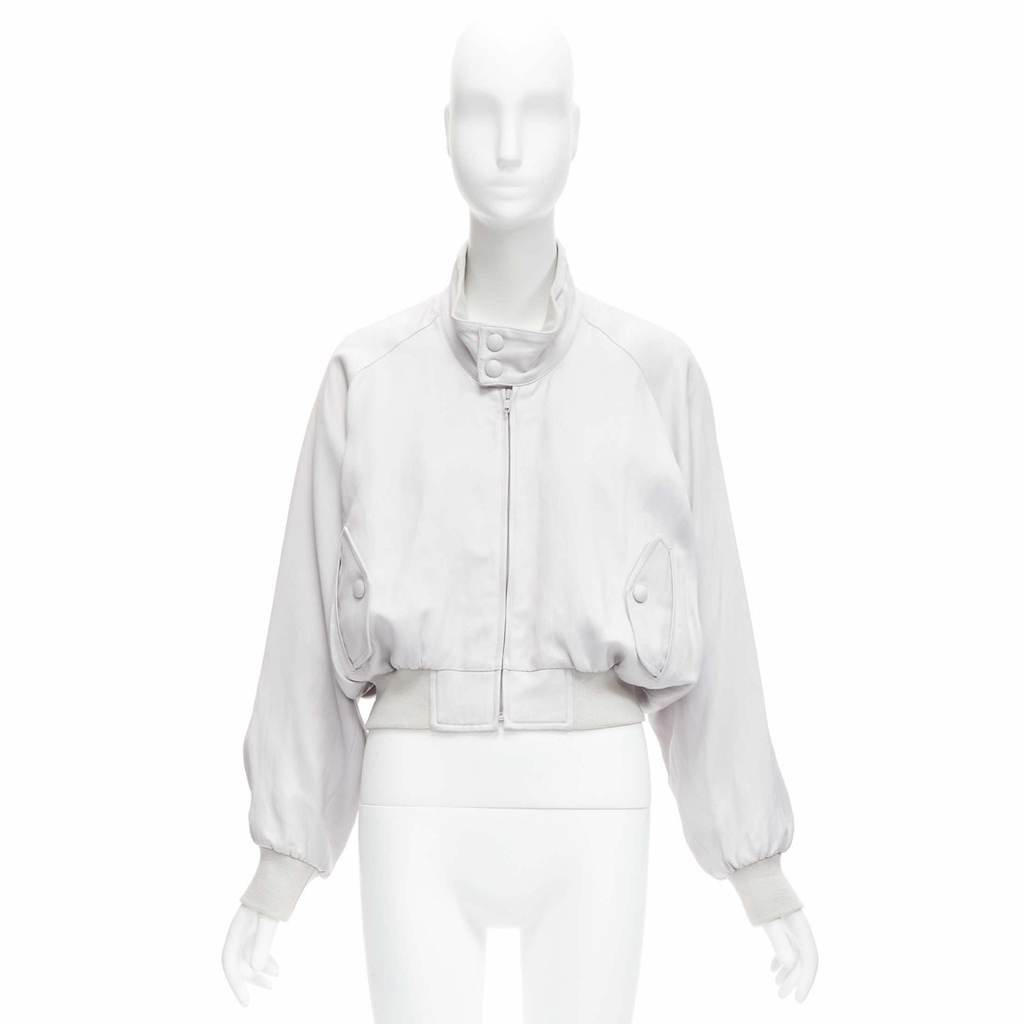 Celine Grey Aviator Bomber - Image 13