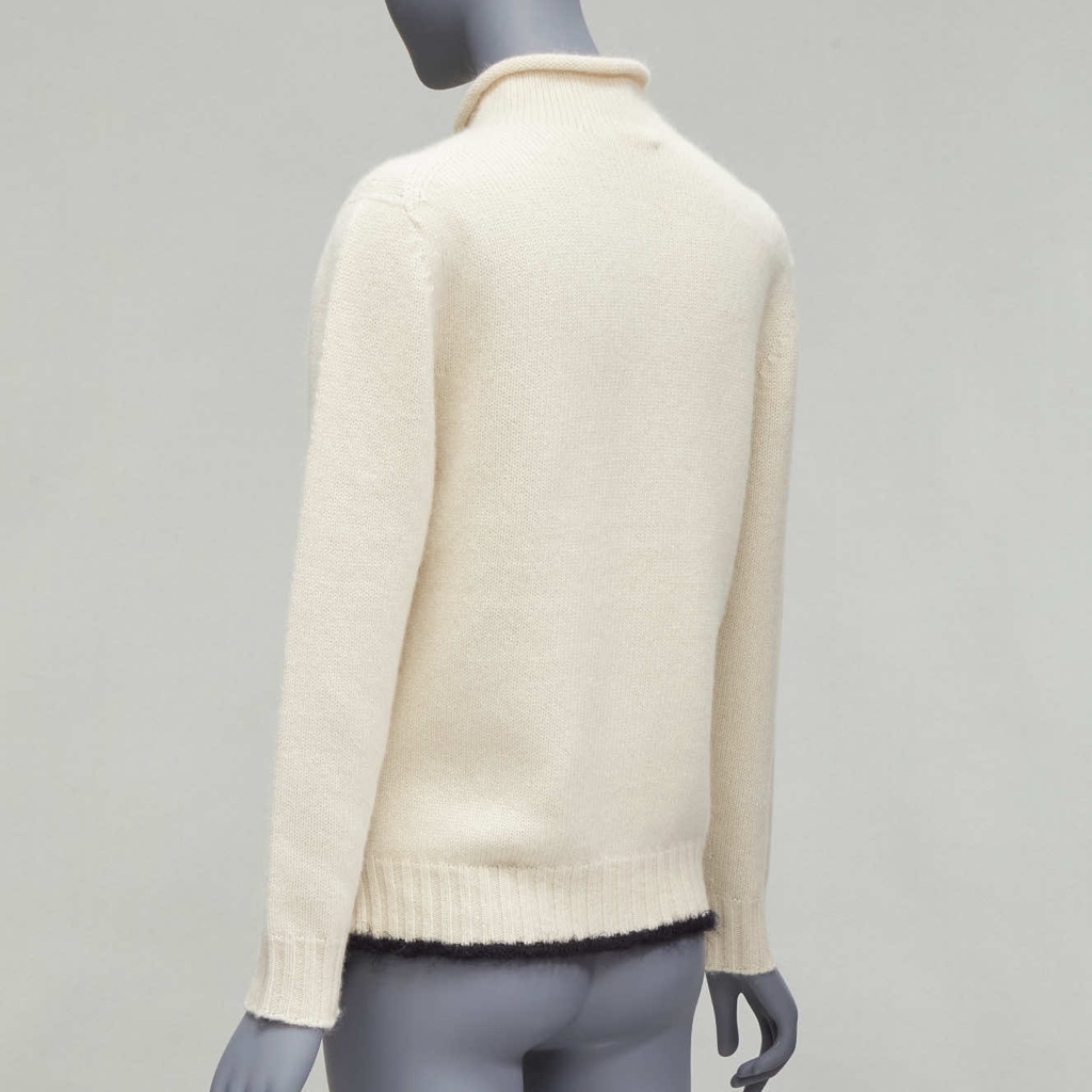 Celine Cutout Turtleneck Sweater - Detail 1