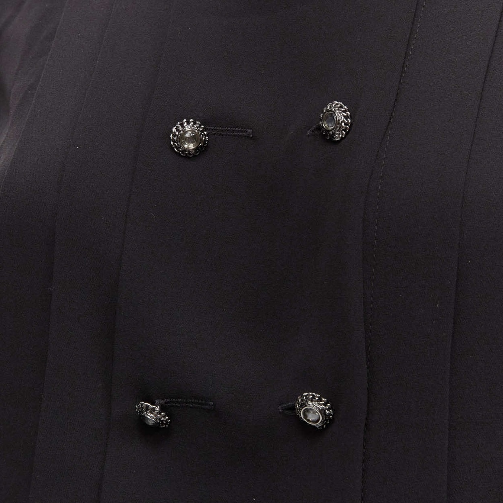 Chanel Floral Lace Pleated Jacket - Image 10