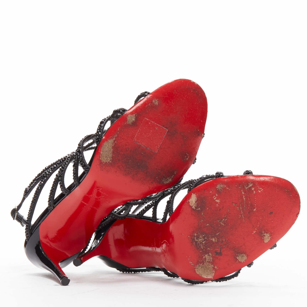 Christian Louboutin Circonvolu Strass 85 - Image 13