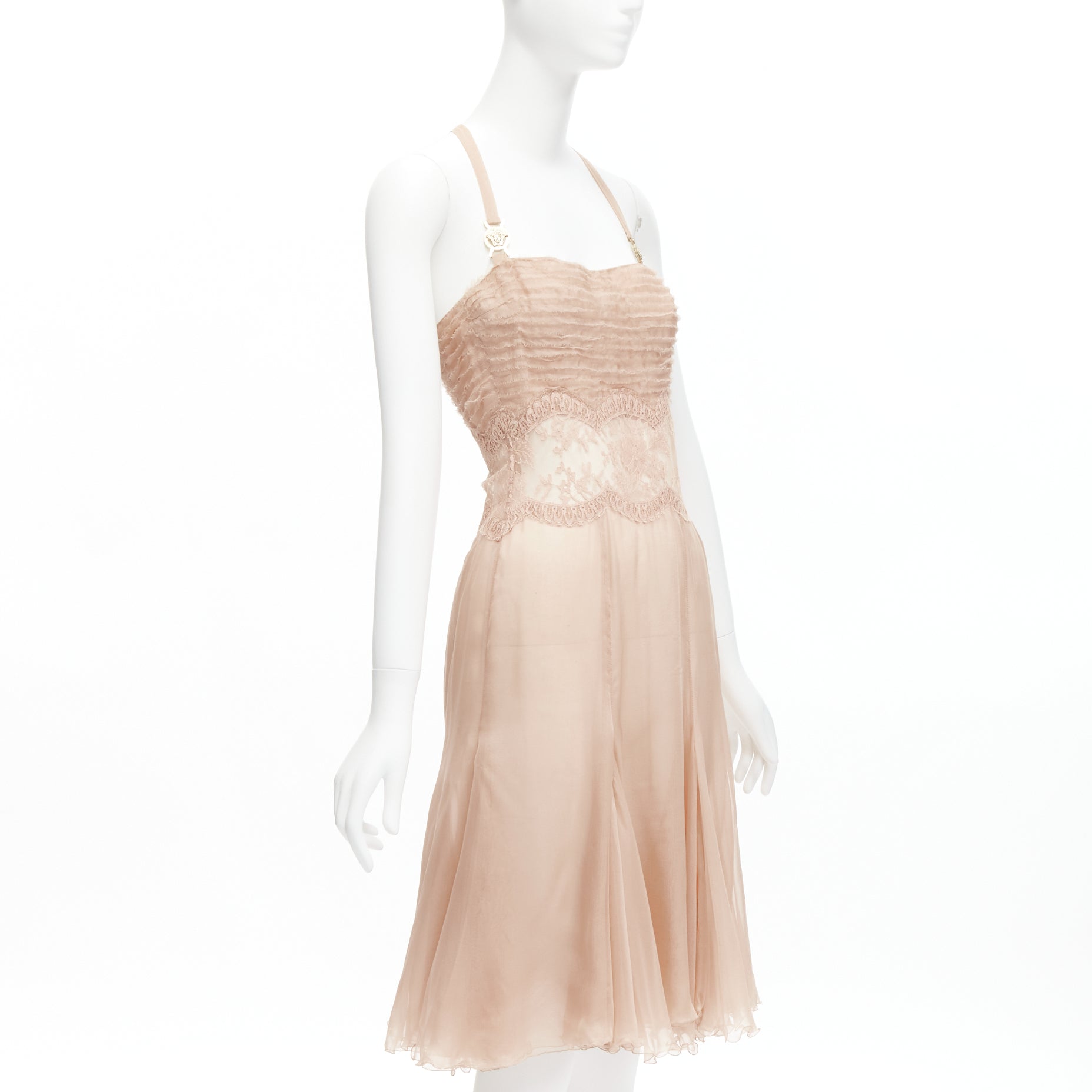 Versace Medusa Buckles Dress - Image 6