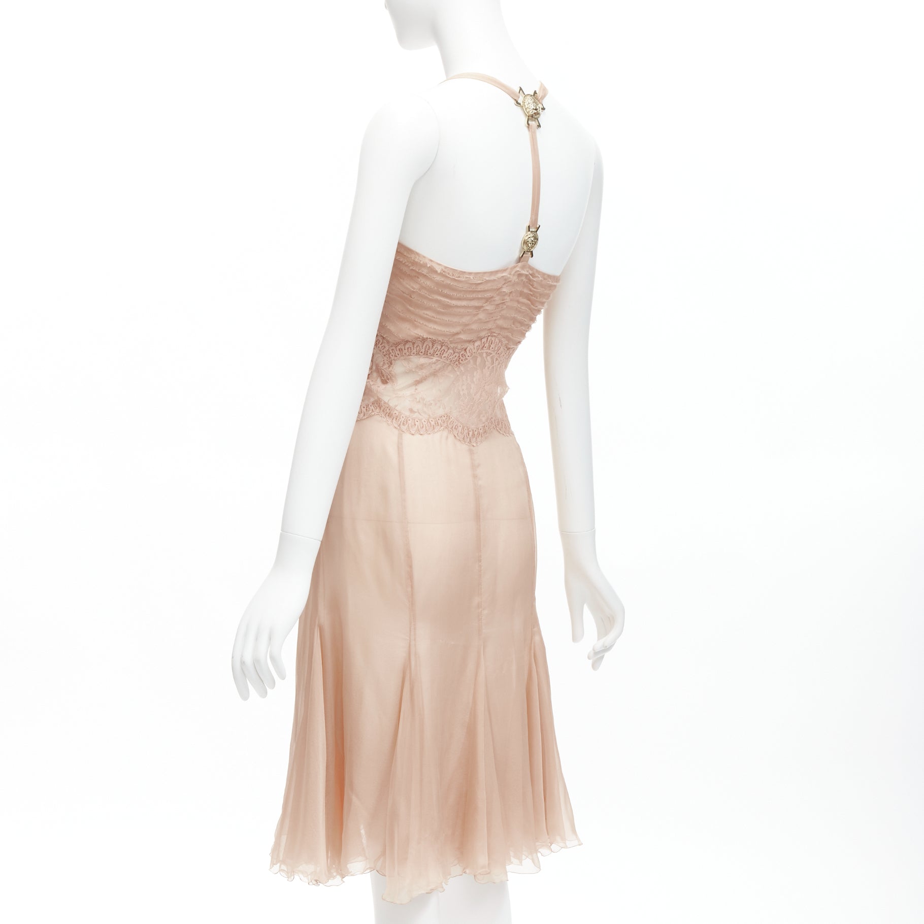 Versace Medusa Buckles Dress - Detail 1