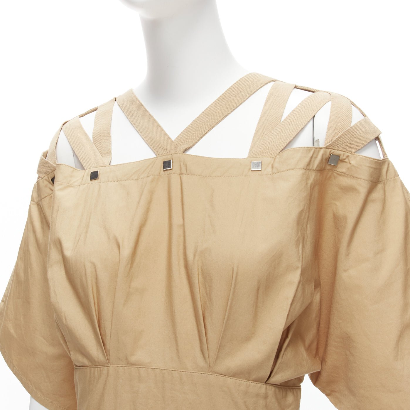 Thierry Mugler Studs Dress - Back view